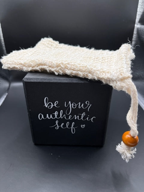 Natural Sisal Soap Saver Bag
