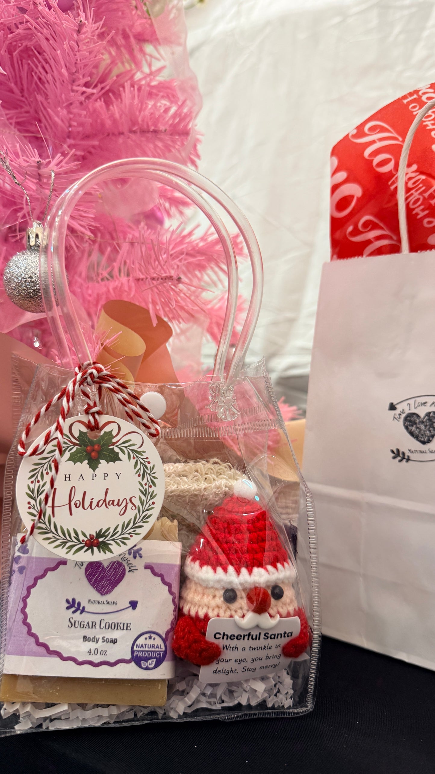Cheerful Holiday Gift Bag