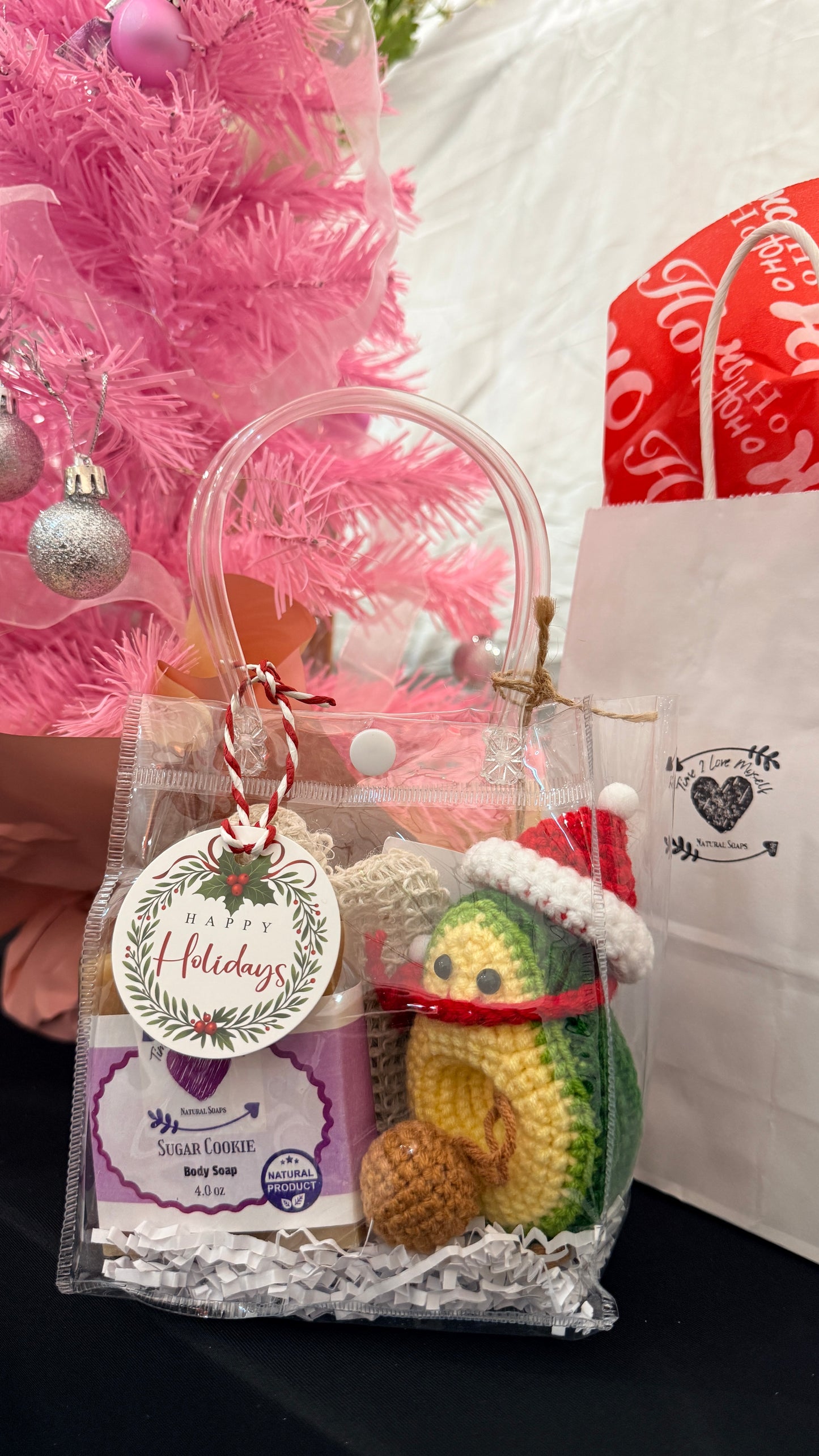 Cheerful Holiday Gift Bag